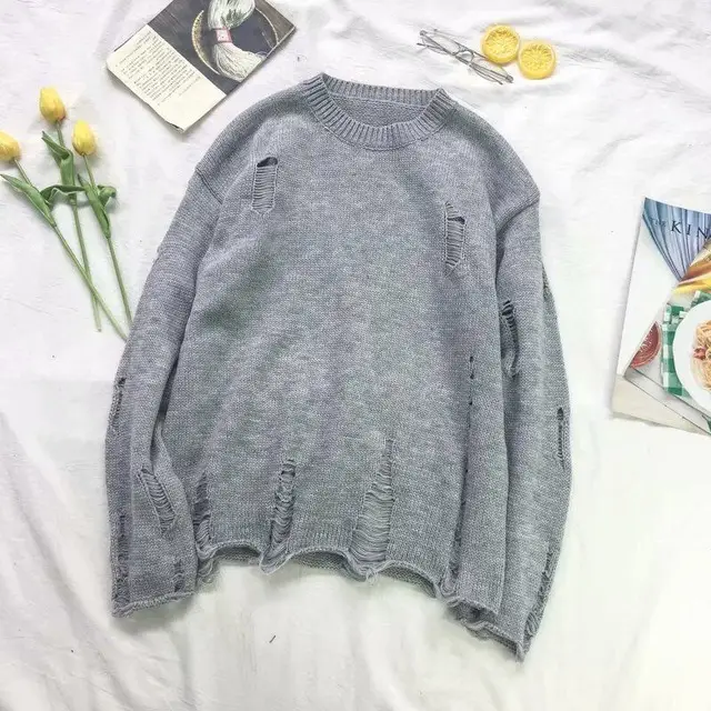 Broken Hole Wind Thread Jacket Korean Couple Jacket
