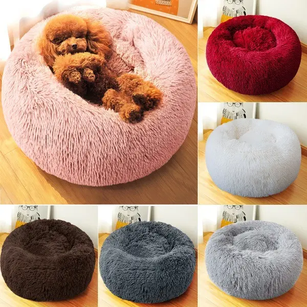 Plush Round Pet Litter