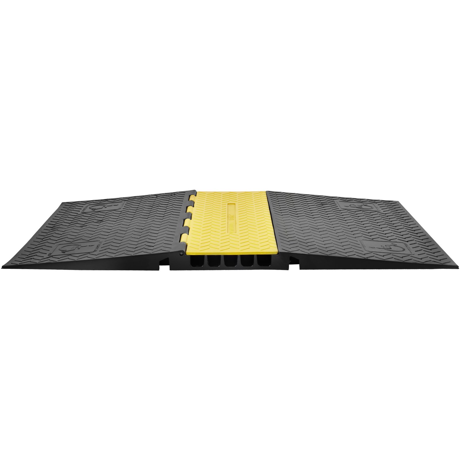 VEVOR 5Channel Cable Protector Ramp 22000lbs Load ADA Compliant Wire Cable Cover image 5