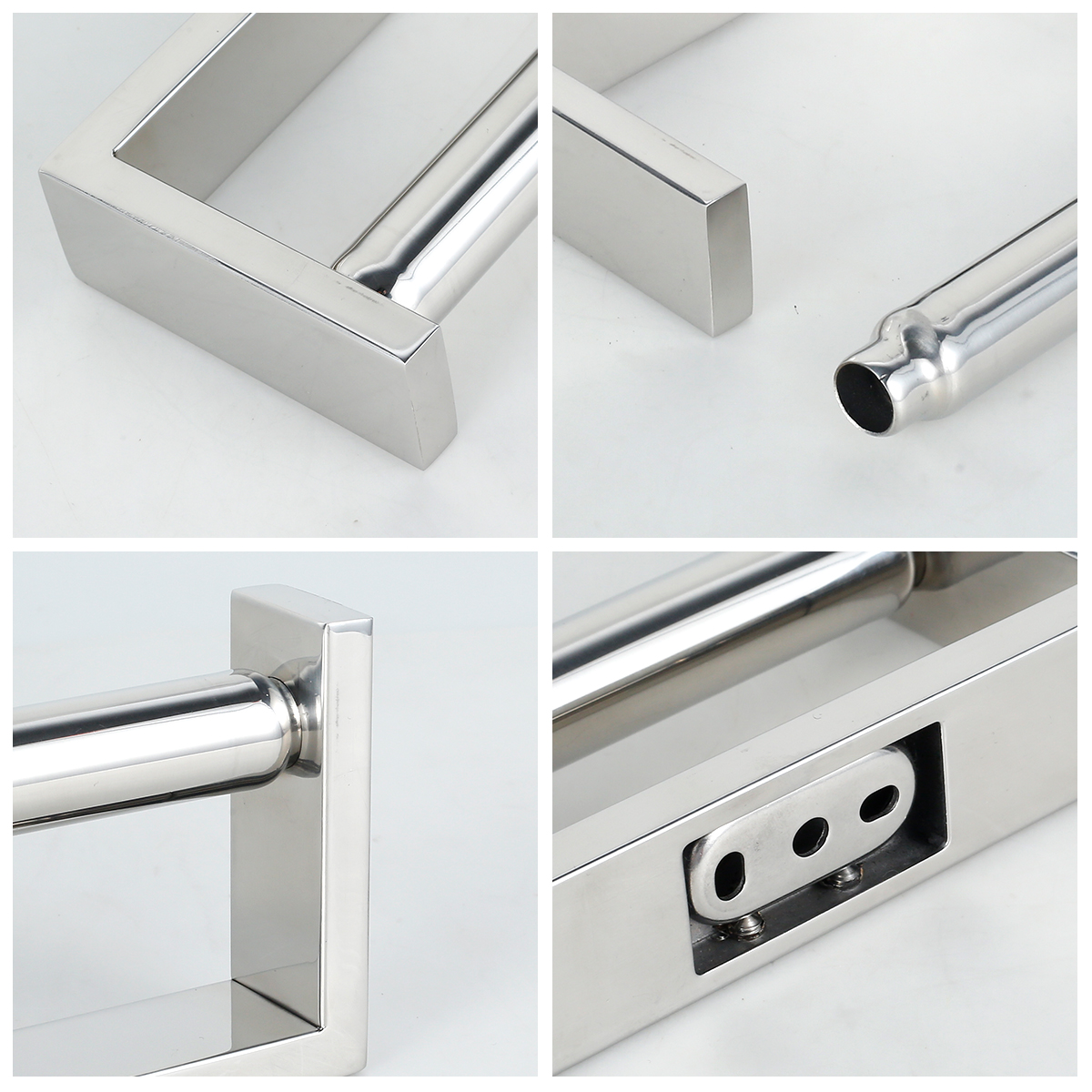 304 Stainless Steel Retractable Toilet Paper Holder Bright Light