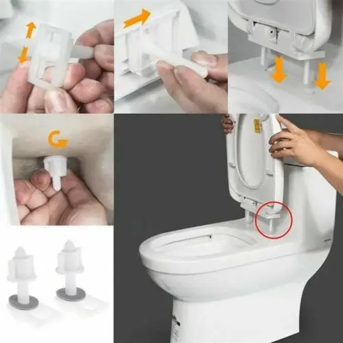 Quick Release Toilet Seat Soft Close Heavy