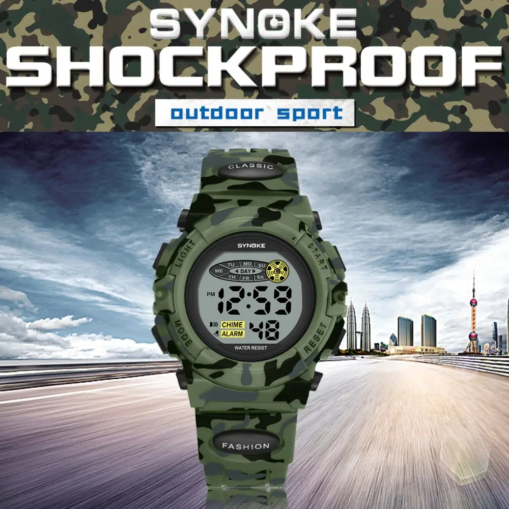 Colorful Luminous Electronic Watch