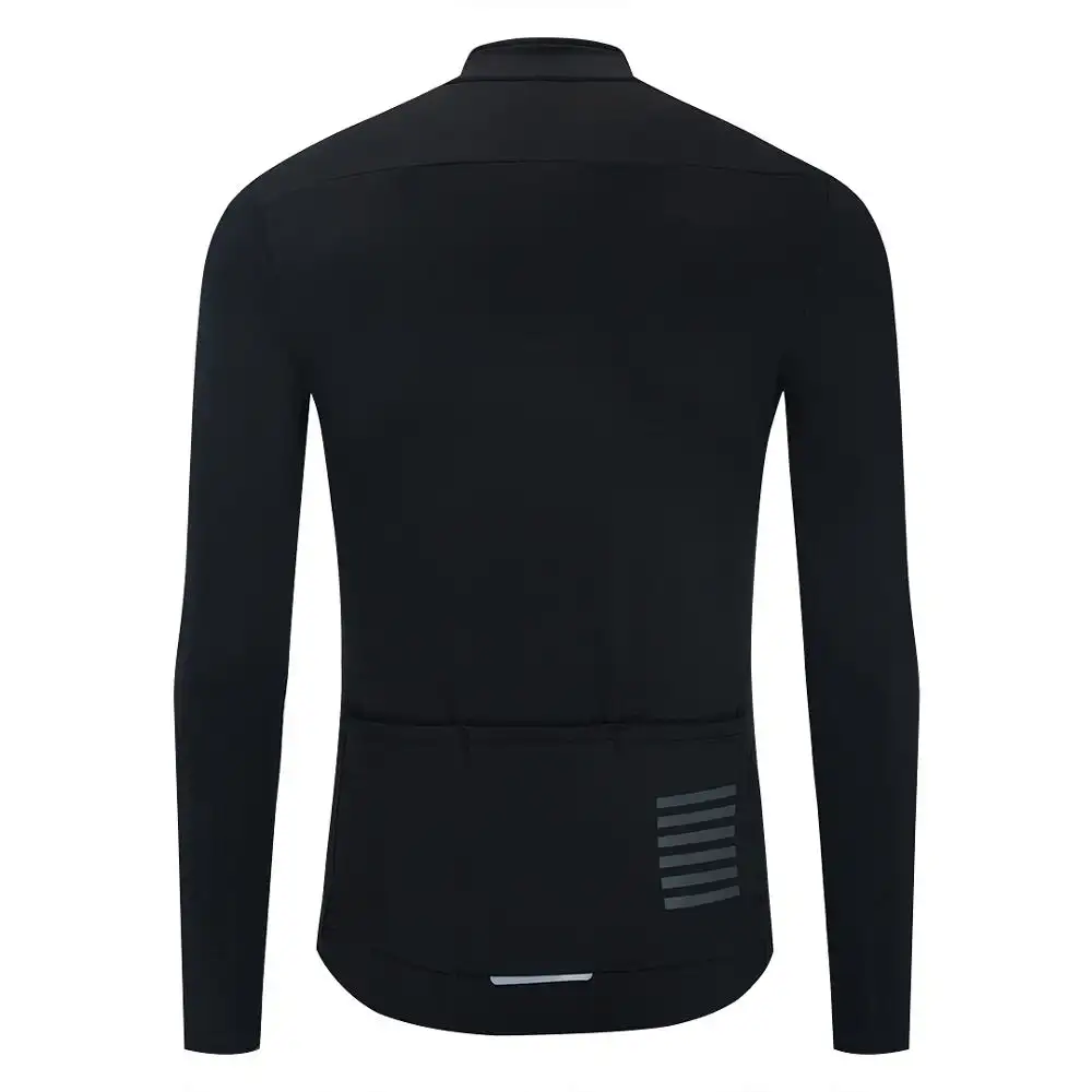 Fleece Cycling Jersey, Long-sleeved Mountain Bike Equipment, Plus Velvet Warm Cycling Jersey