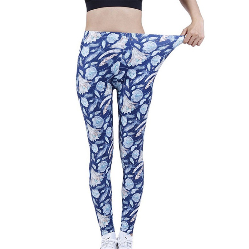 Title 2, Damen Yoga Fitness Capris mit hohem Bund, elast...