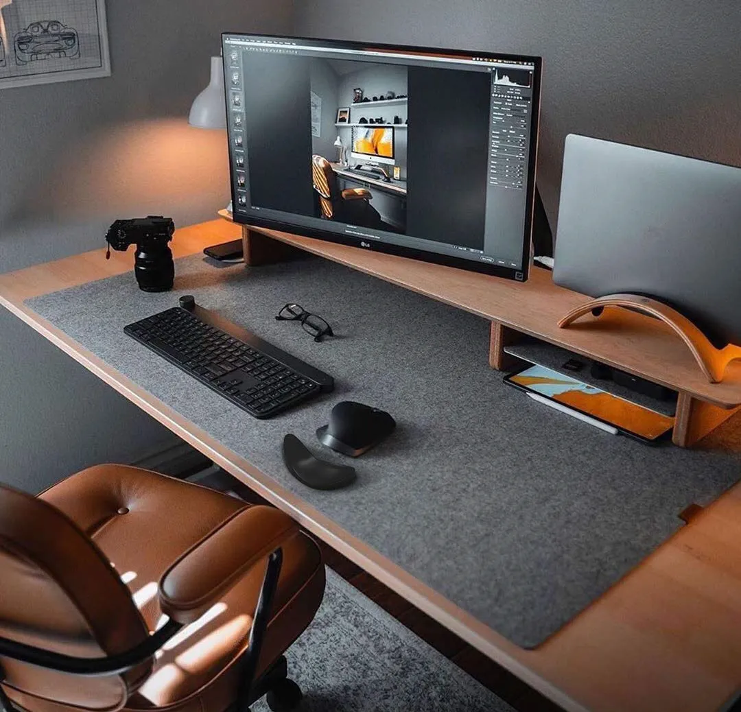 Ergonomic Mouse Wrist Rest Pads Silicon Gel