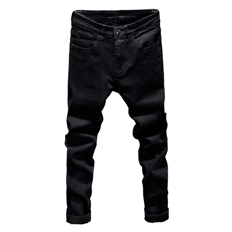 Men's Straight Slim High Stretch Trousers