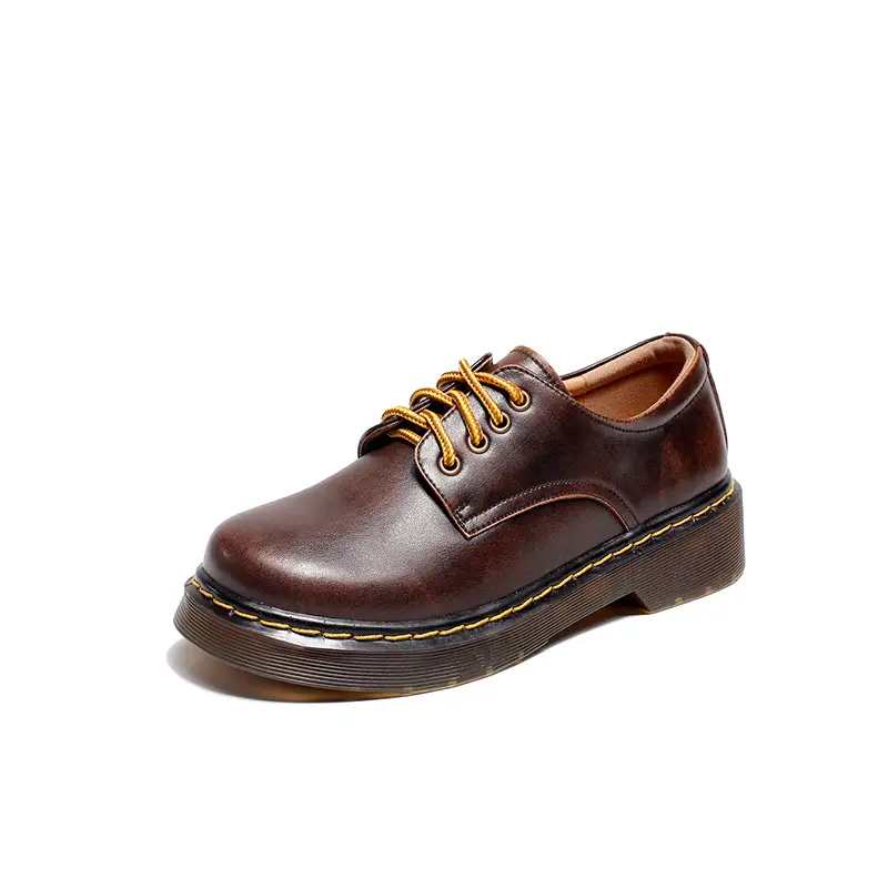 Retro Japanese Jk College Style Round Toe Shoes