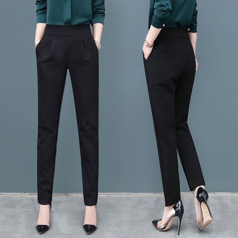 Title 7, High Waist Loose Straight Leg Women