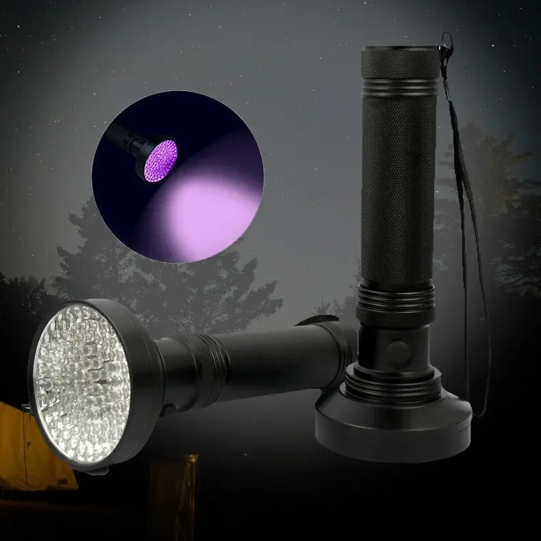UV Violet Flashlight Fluorescent Agent Detection Lamp