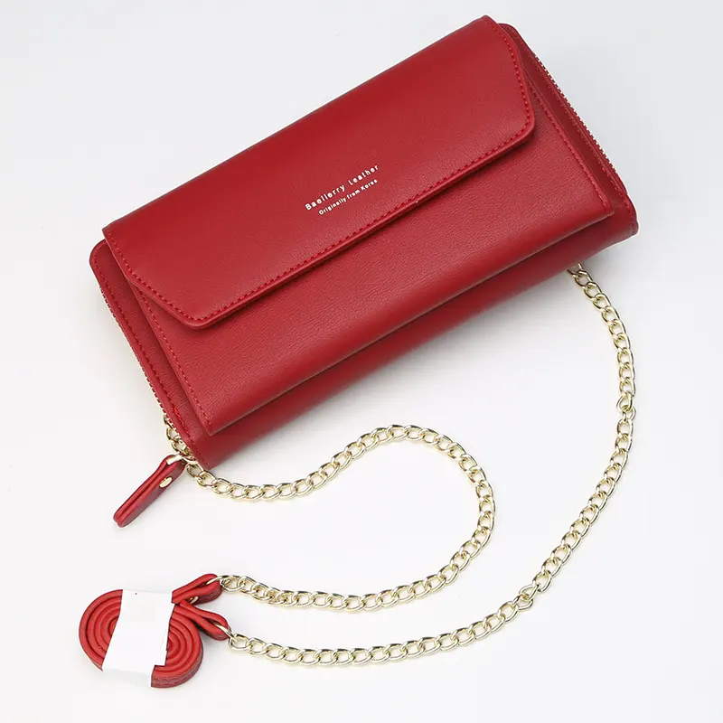 Baellerry Women's Wallet Korean Version Multi Card Position Diagonal
