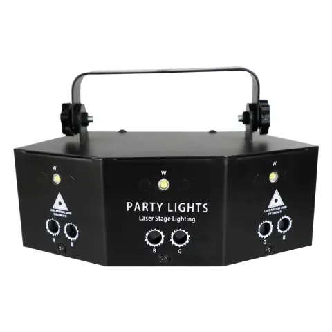 Remote Control 9-Hole Laser Light Scanning Beam