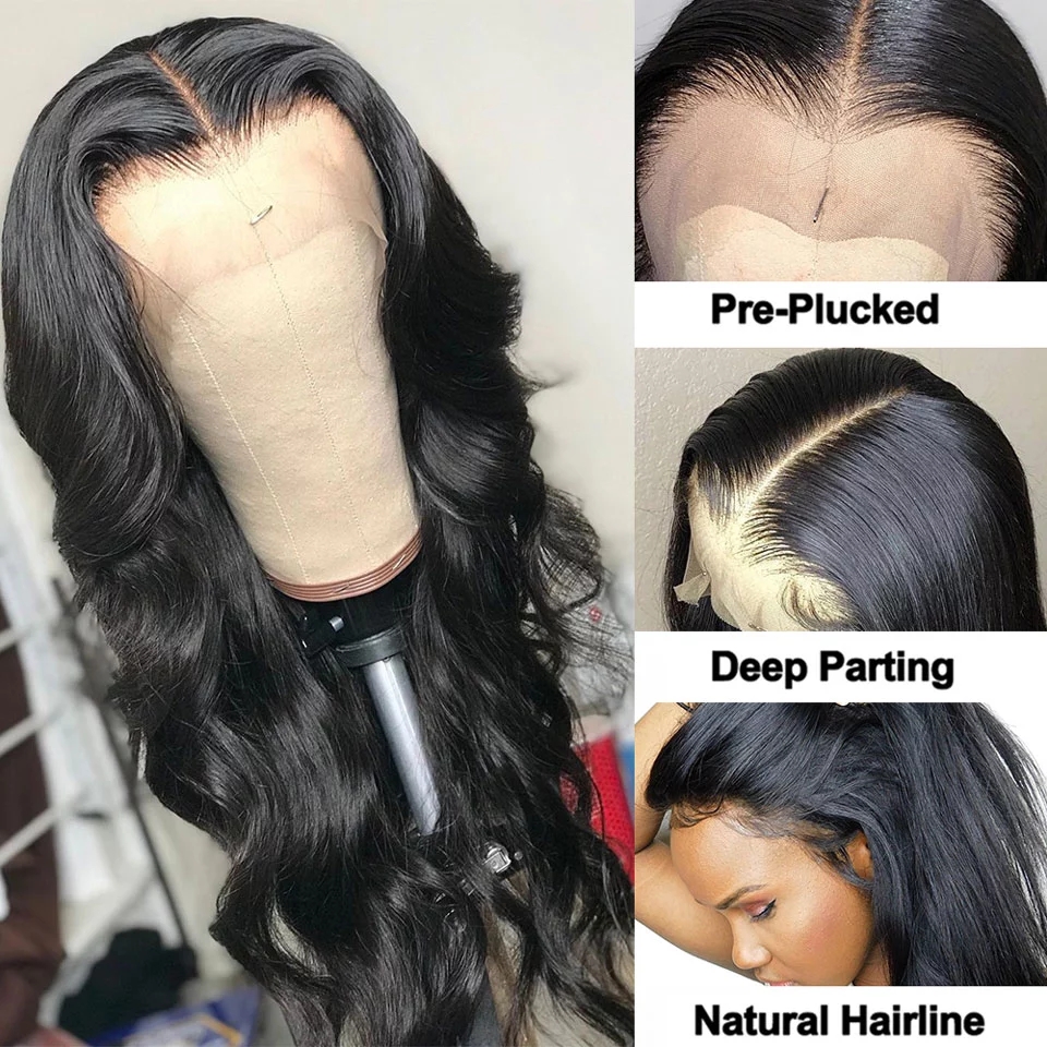13x4 Body Wave Lace Front Wig — foto 3