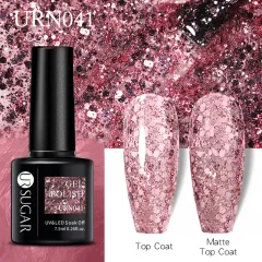 7.5ml Reflective Glitter Gel Winter Nail Polish - Urn0041 - View 1