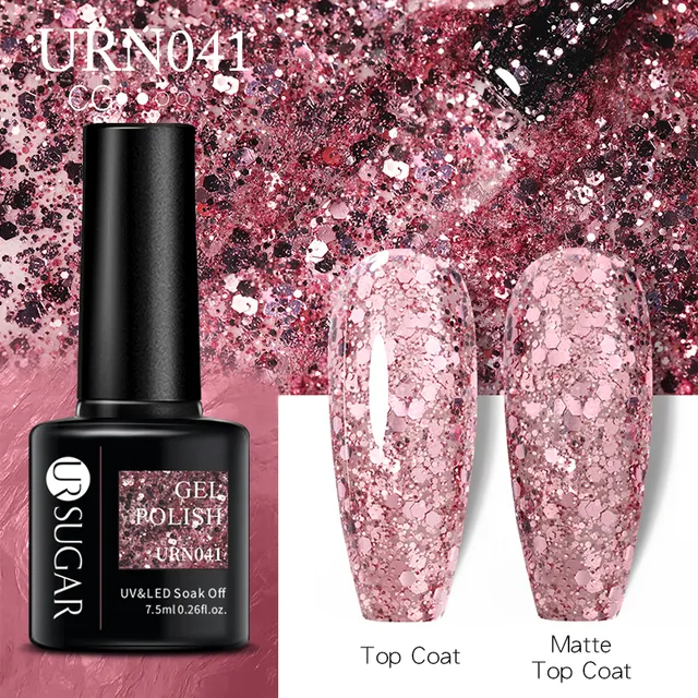 7.5ml Reflective Glitter Gel Winter Nail Polish Urn0041 - Shop at LoveMi
