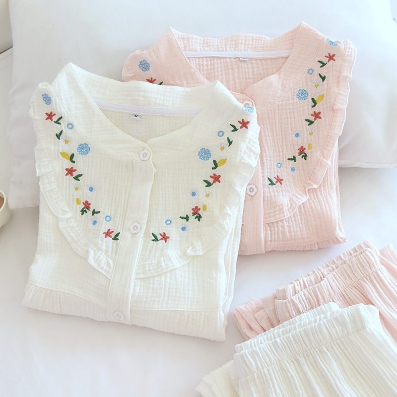 Women's Pajamas Spring And Autumn Home Wear