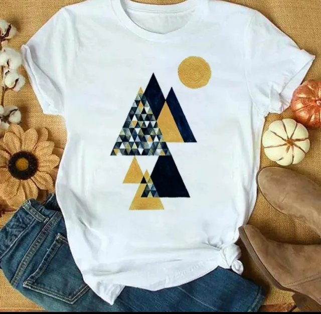 Summer New Letter Printing Women's T shirt Casual Fashion 11 Style - Shop at LoveMi