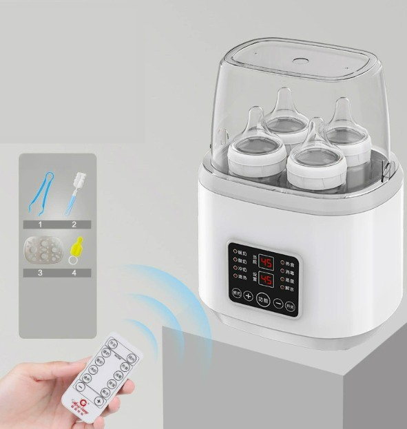 Baby Bottle Warmer Remote Control Steriliser Fast Milk With LCD Display — image 5