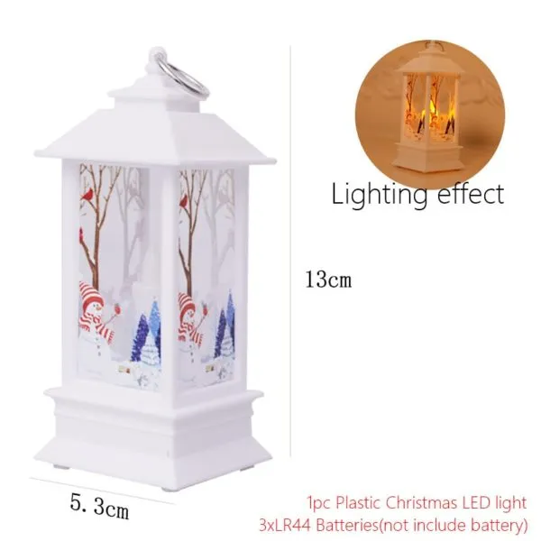 Christmas Lantern LED Electronic Candle Table Lamp Night Light For The Elderly – image 2