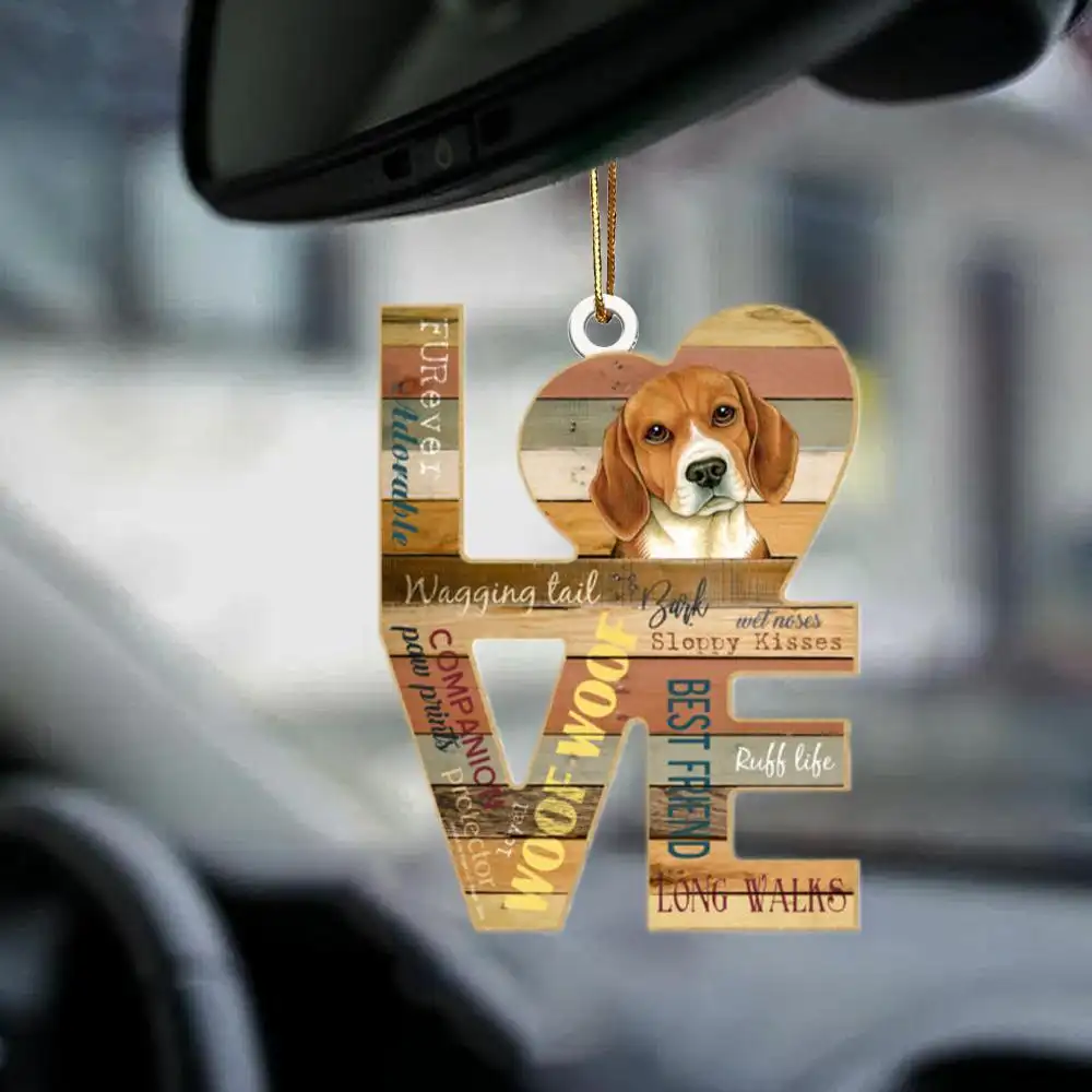 Colorful Car Pendant Interior Rearview Mirror Decoration