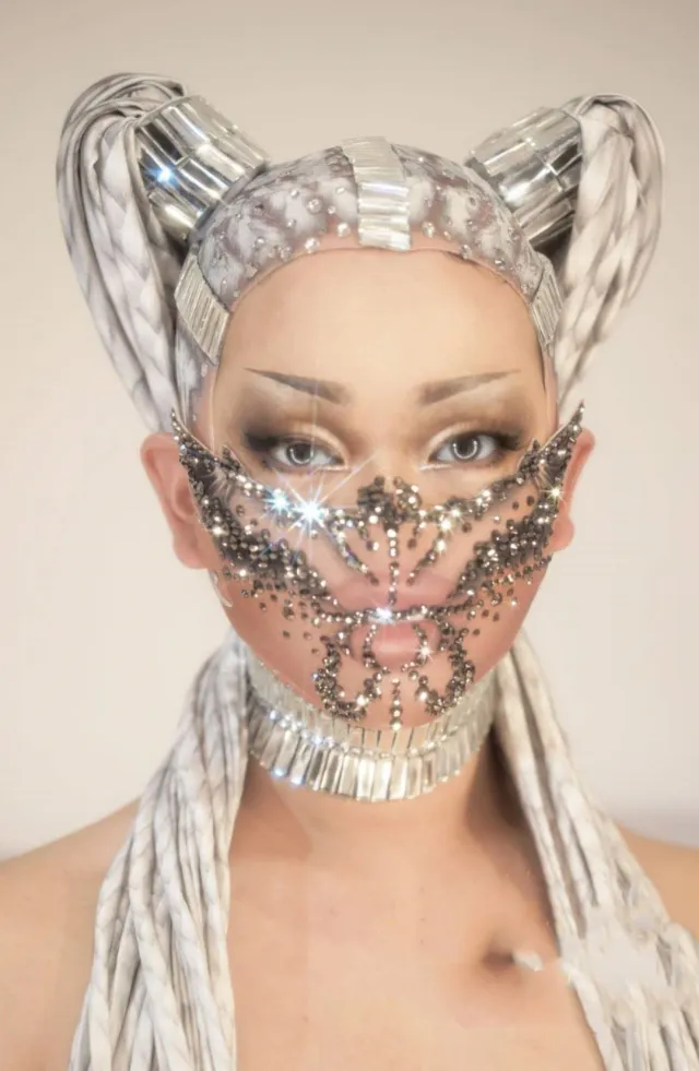 European And American Diamond Mask Butterfly Performance Mask P One Size - Shop at LoveMi
