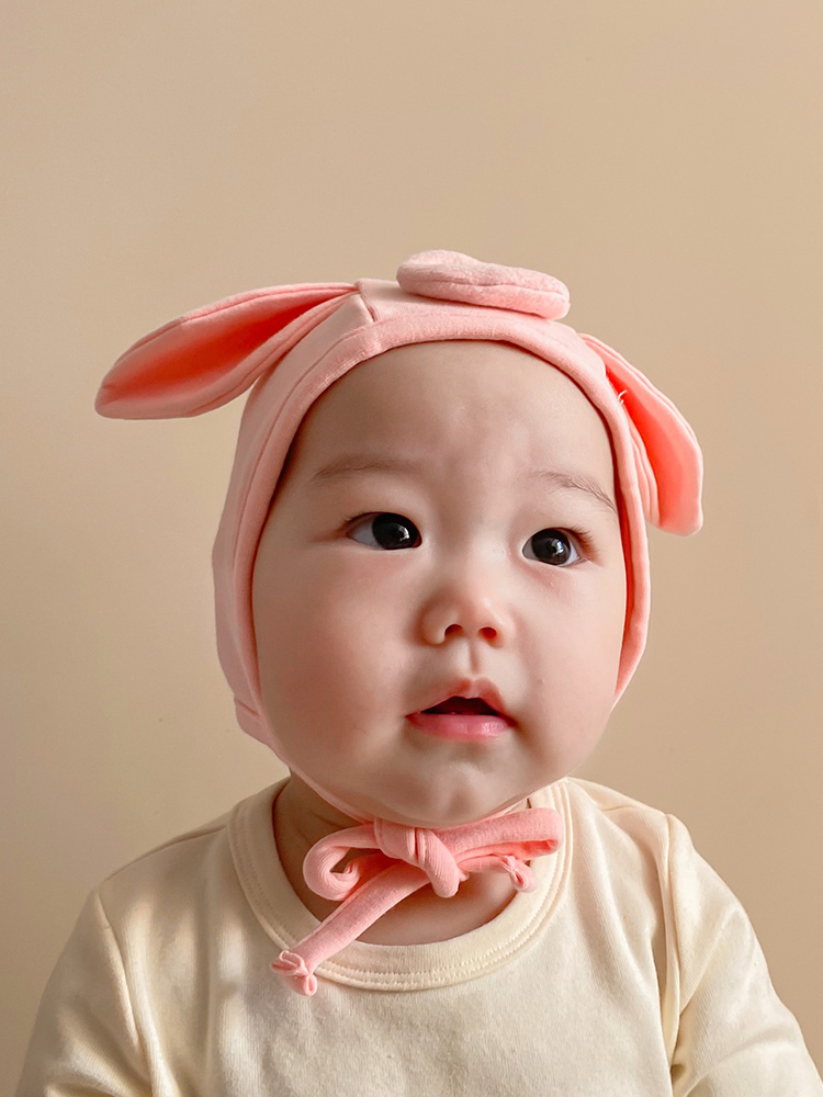 Title 8, Spring And Autumn Thin Baby Pig Hat Cute