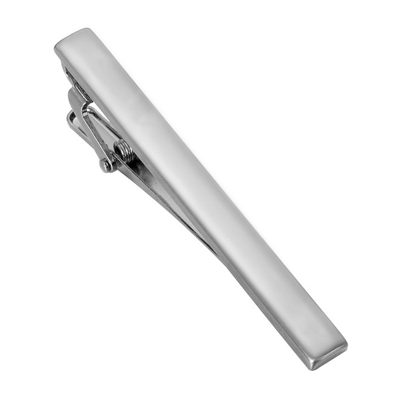 Vacuum Plated Brushed Glossy Tie Clip — foto 5