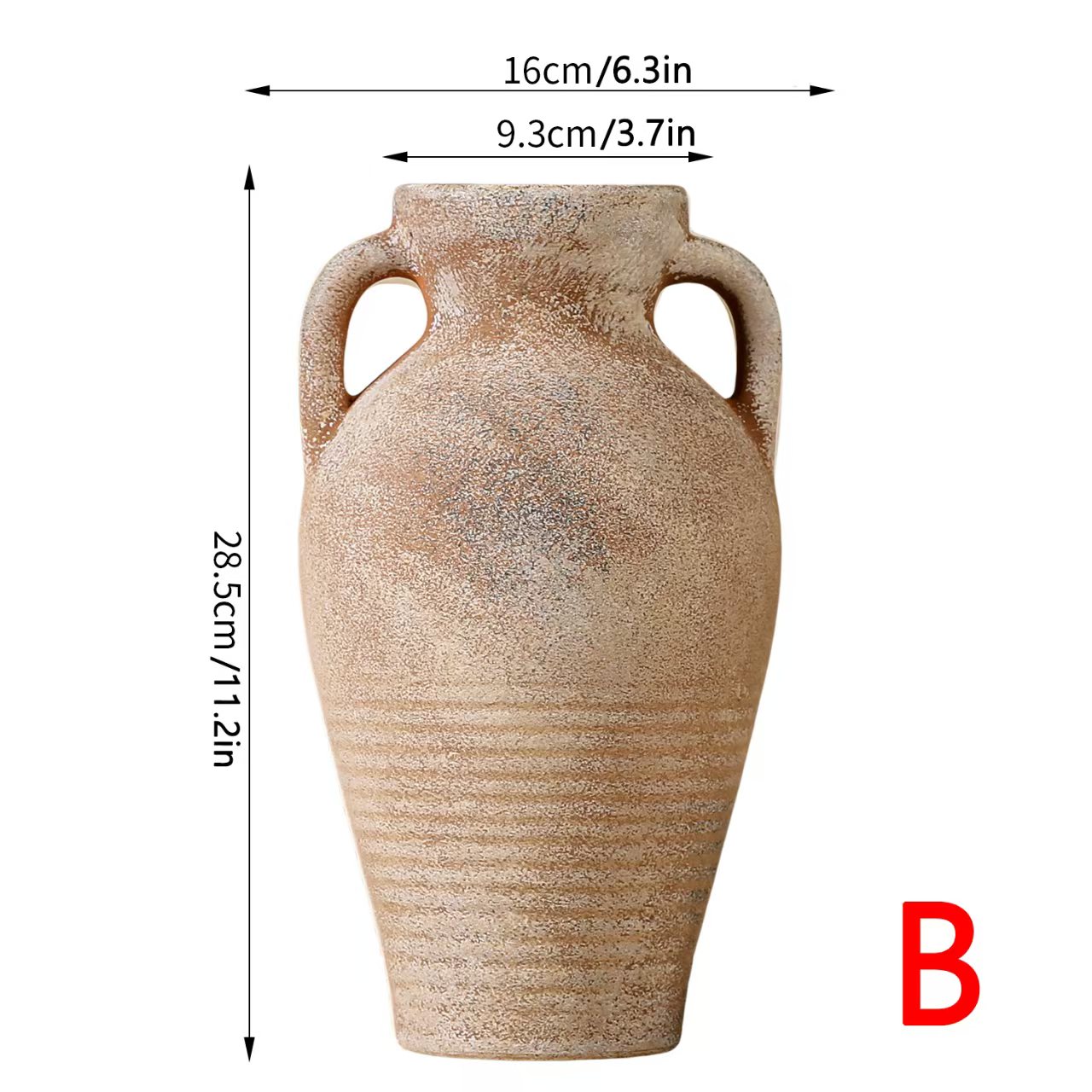 Vintage French Country Ceramic Vase, Creative Decorative Flower Vase, Home Decoration Table Ornament, Ideal For Floral Arrangements