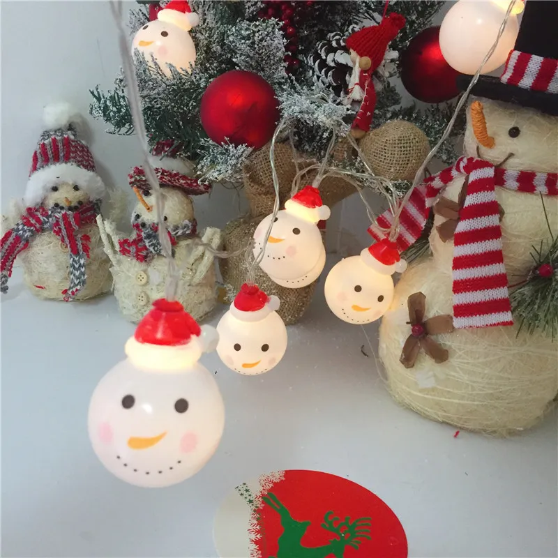 Navidad String Lights Christmas Decorations For Home Outdoor New Year Party Garland Halloween Pumpkin String Lights – image 6