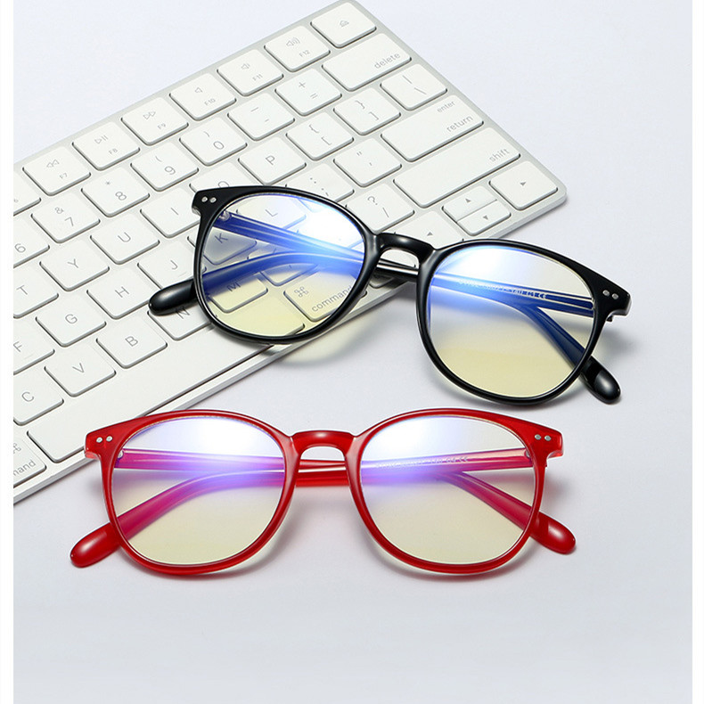 Title 5, New Metal Ladies Anti-blue Light Glasses Retro ...