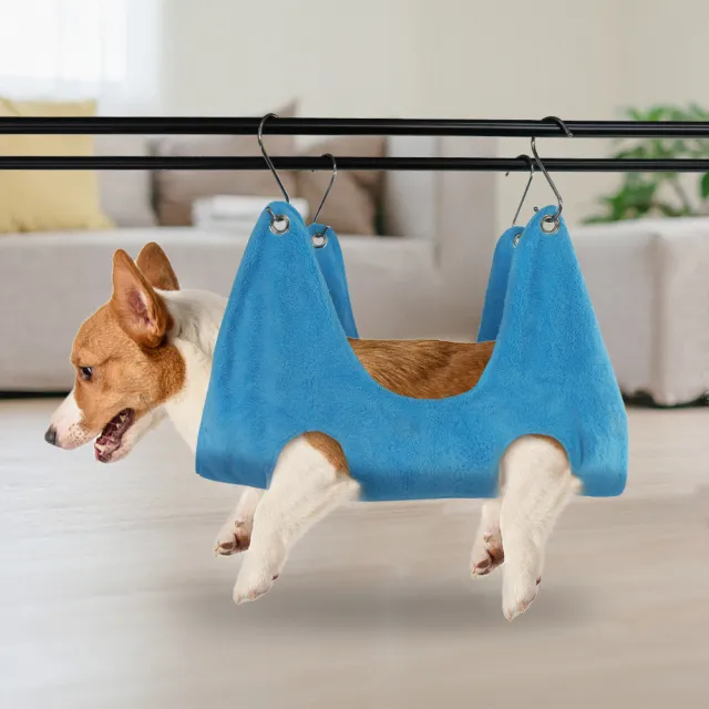 Dog Grooming Hammock, Nail Trimming Helper, Dog Grooming Harness Multifunctional Restraints, For Small Medium Large Dogs And Cats Bathing, Washing,... Blue - Shop at LoveMi
