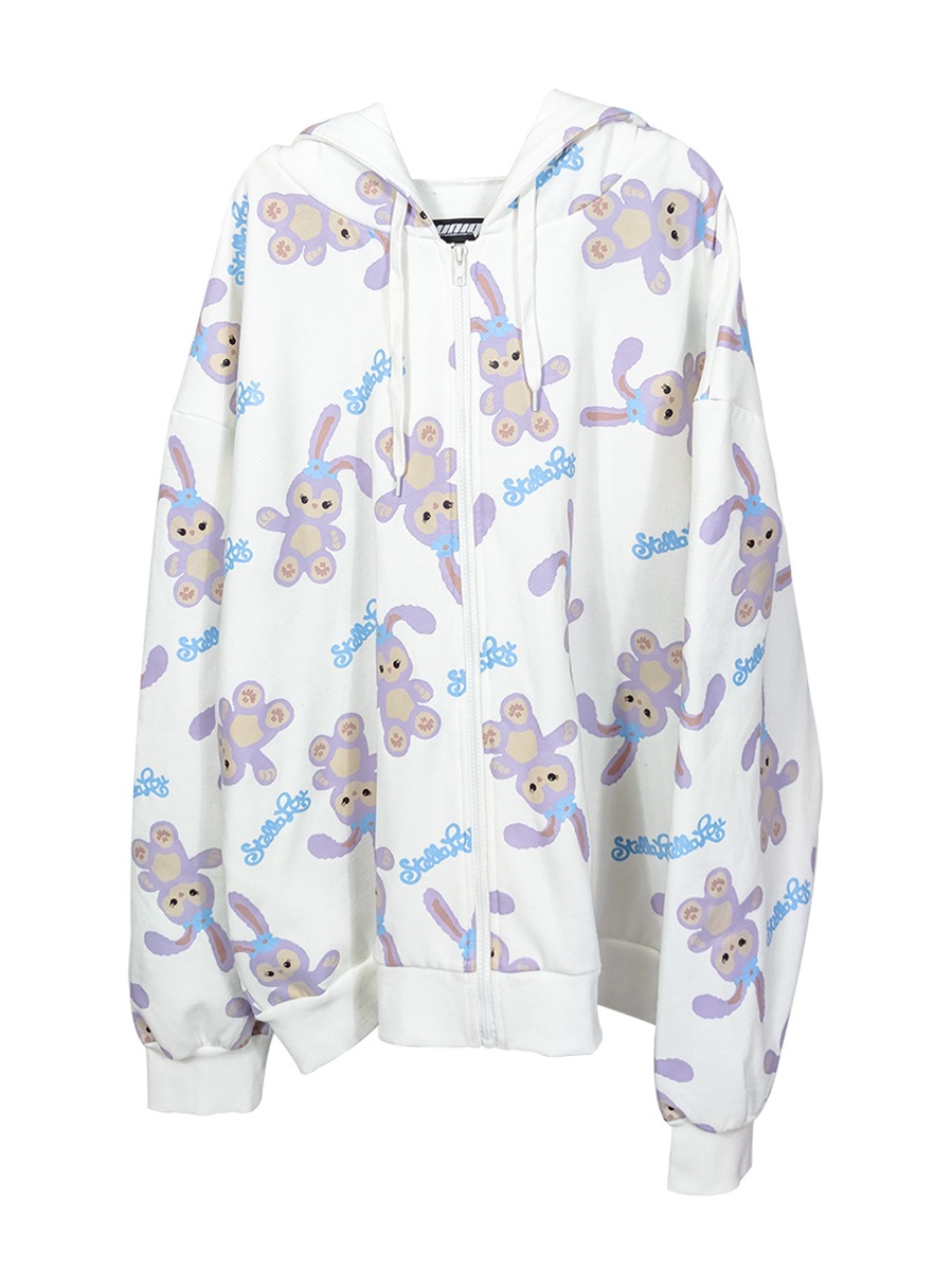 Title 8, Full print star Dailu hoodie