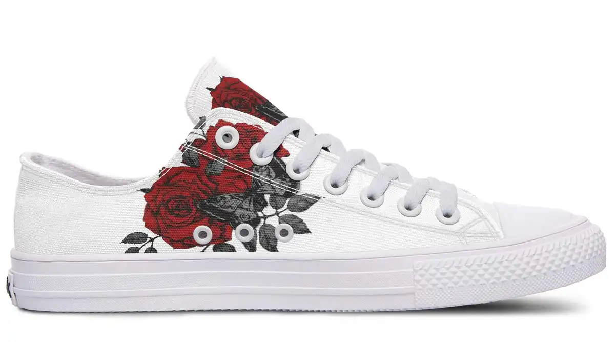 Fashion Print Couple Low-Top Canvas Shoes