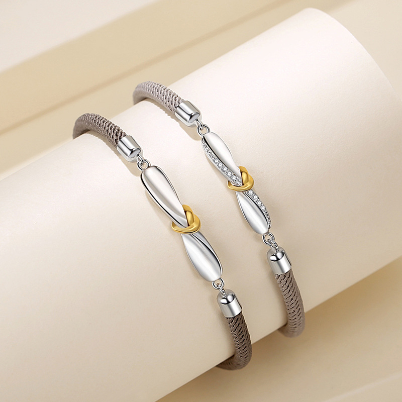 Men's And Women's Niche Design Woven Bracelet