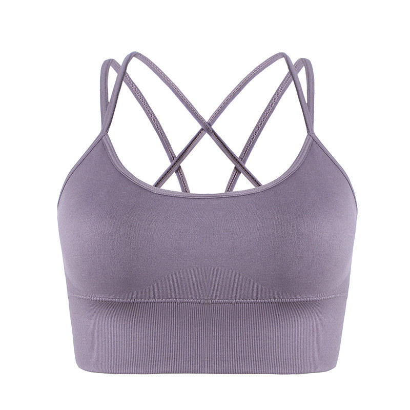 Title 2, Reggiseno sportivo da donna con ferretto, top t...