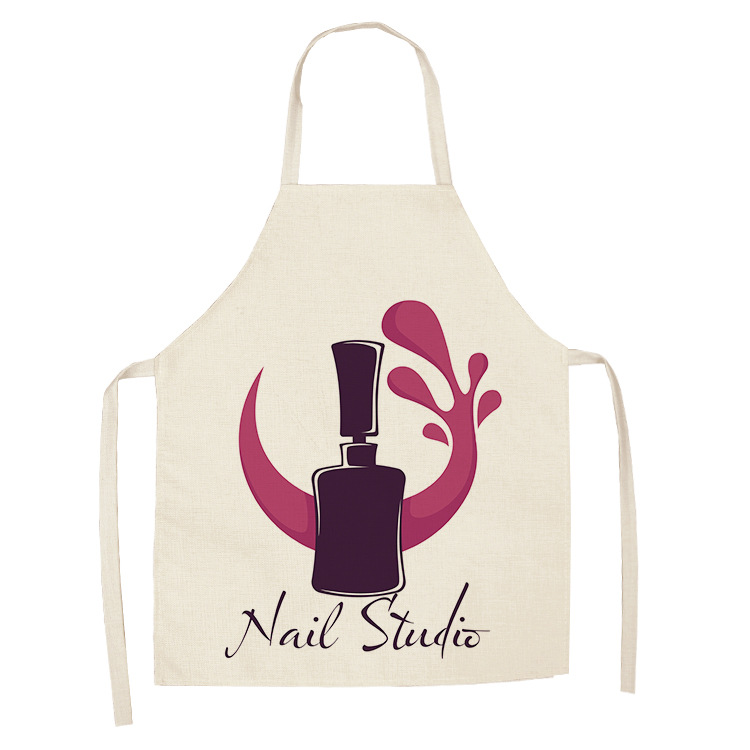 Title 14, Pink nail polish apron