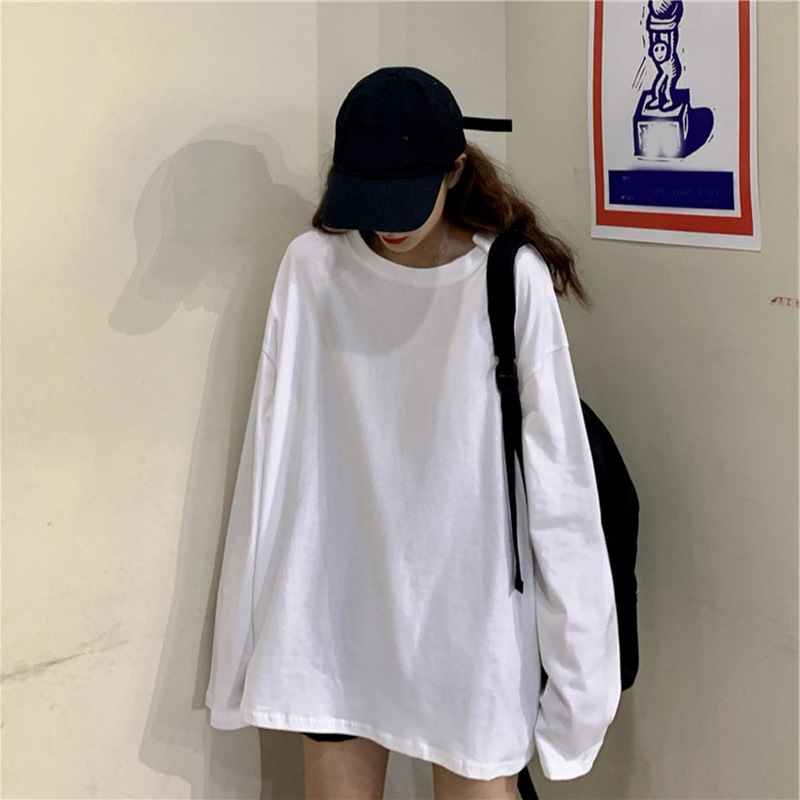 Loose lazy round neck bear knitted sweater