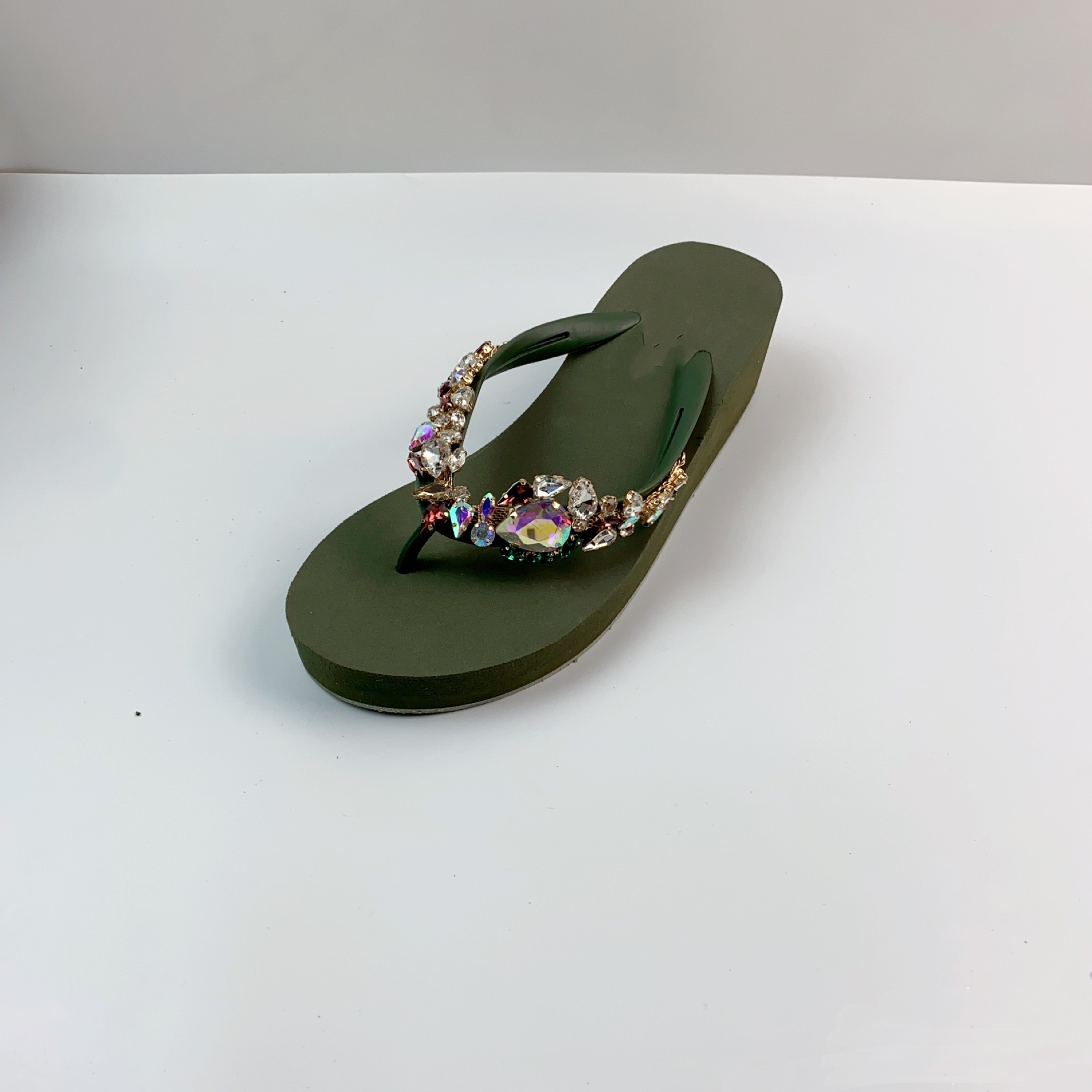 Title 11, Rhinestone Slippers Women