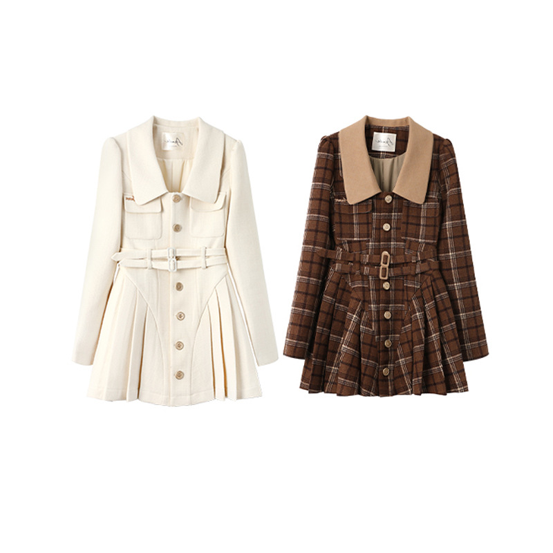 Textured Check Coat