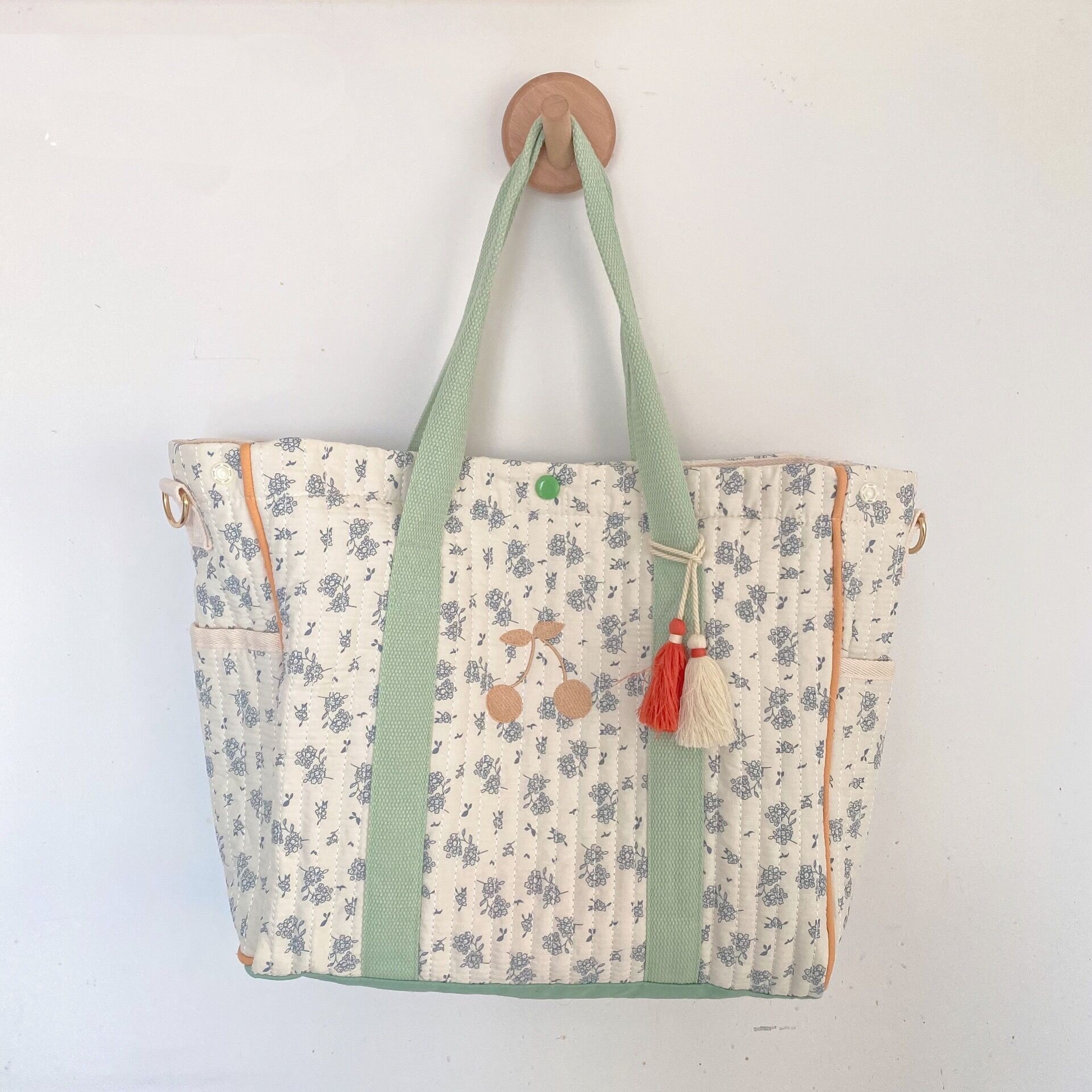 Outdoor Travel Single Shoulder Crossbody Handbag Floral - Shop at LoveMi