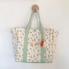 Outdoor Travel Single Shoulder Crossbody Handbag - Floral - View 1