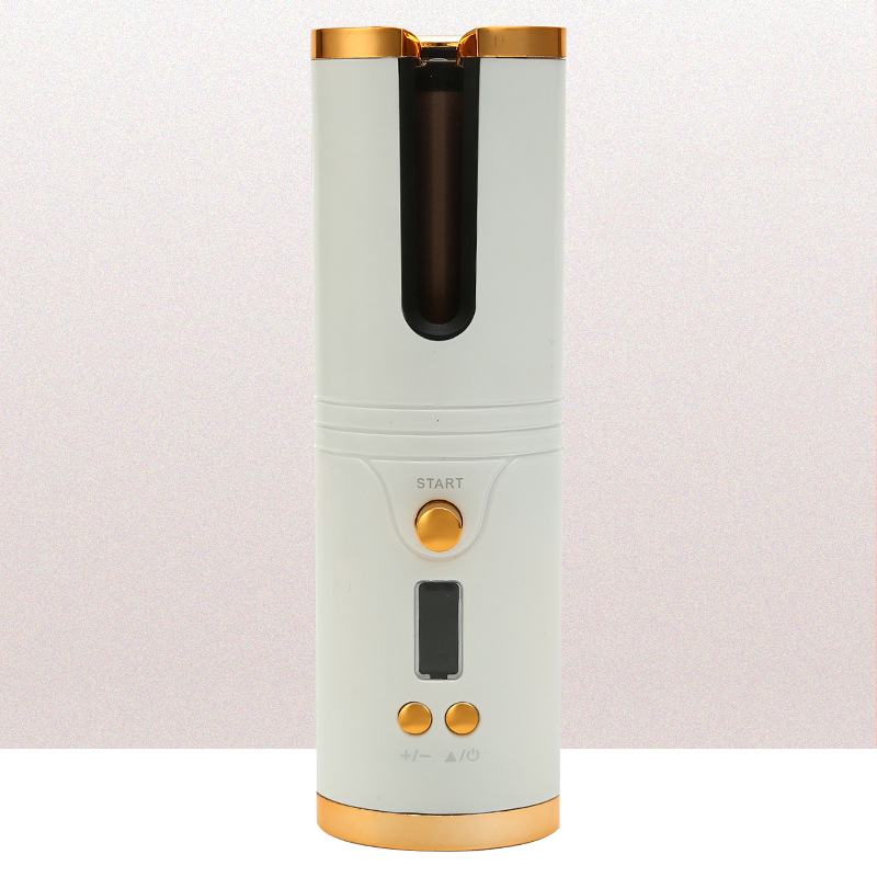 Wireless Portable Mini USB Head Perm Does Not Hurt The Hair Machine White - Shop at LoveMi