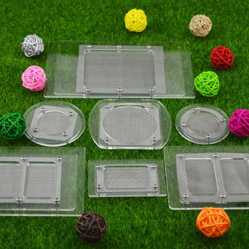 Stainless Steel Mesh Acrylic Ant Escape Cover