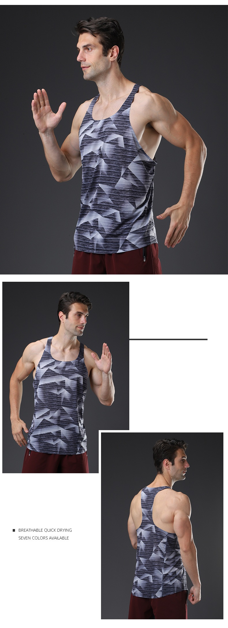 Title 1, Mens Sports Vest Outdoor Running Training Bask...