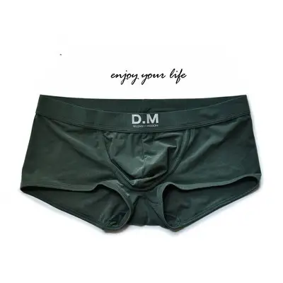 Men's Low Waist Solid Color Nylon Breathable Shorts