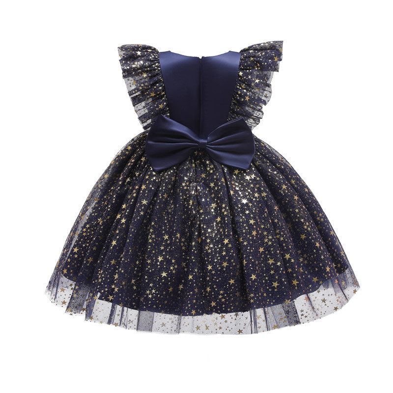 Title 3, Princess Dress Girls Sequin Tutu Lace Mesh Birt...