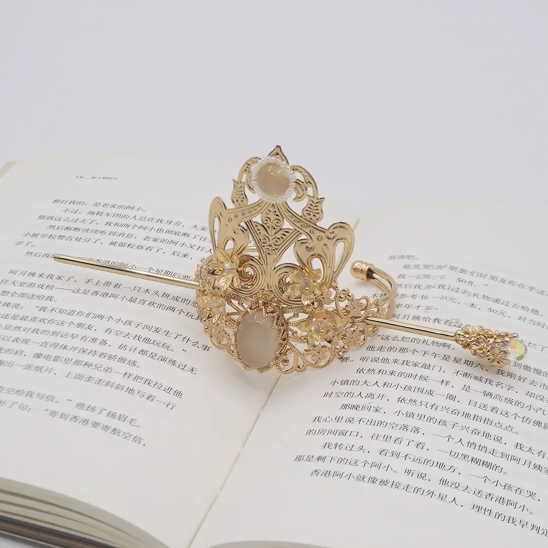 Hair Crown Hanfu Headdress Men And Women Ancient Style
