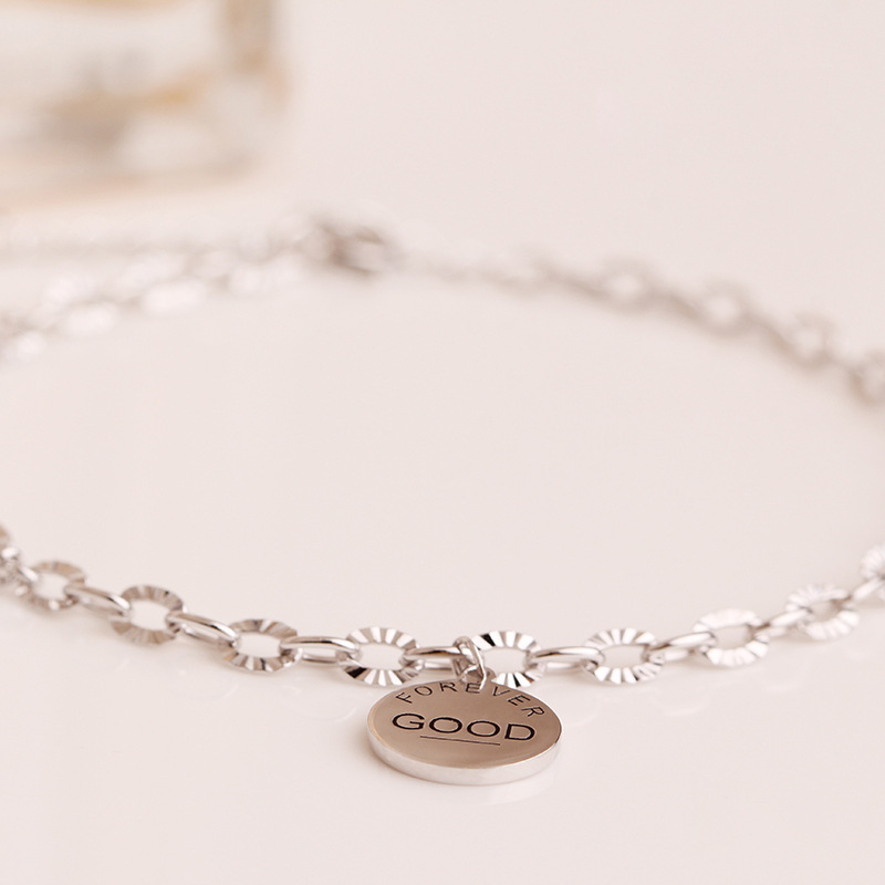 Simple Letters Fashion Temperament Real Gold Electroplating Jewelry