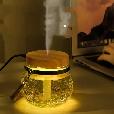 Household Heavy Fog USB Charging Desktop Atomizer Ball Humidifier