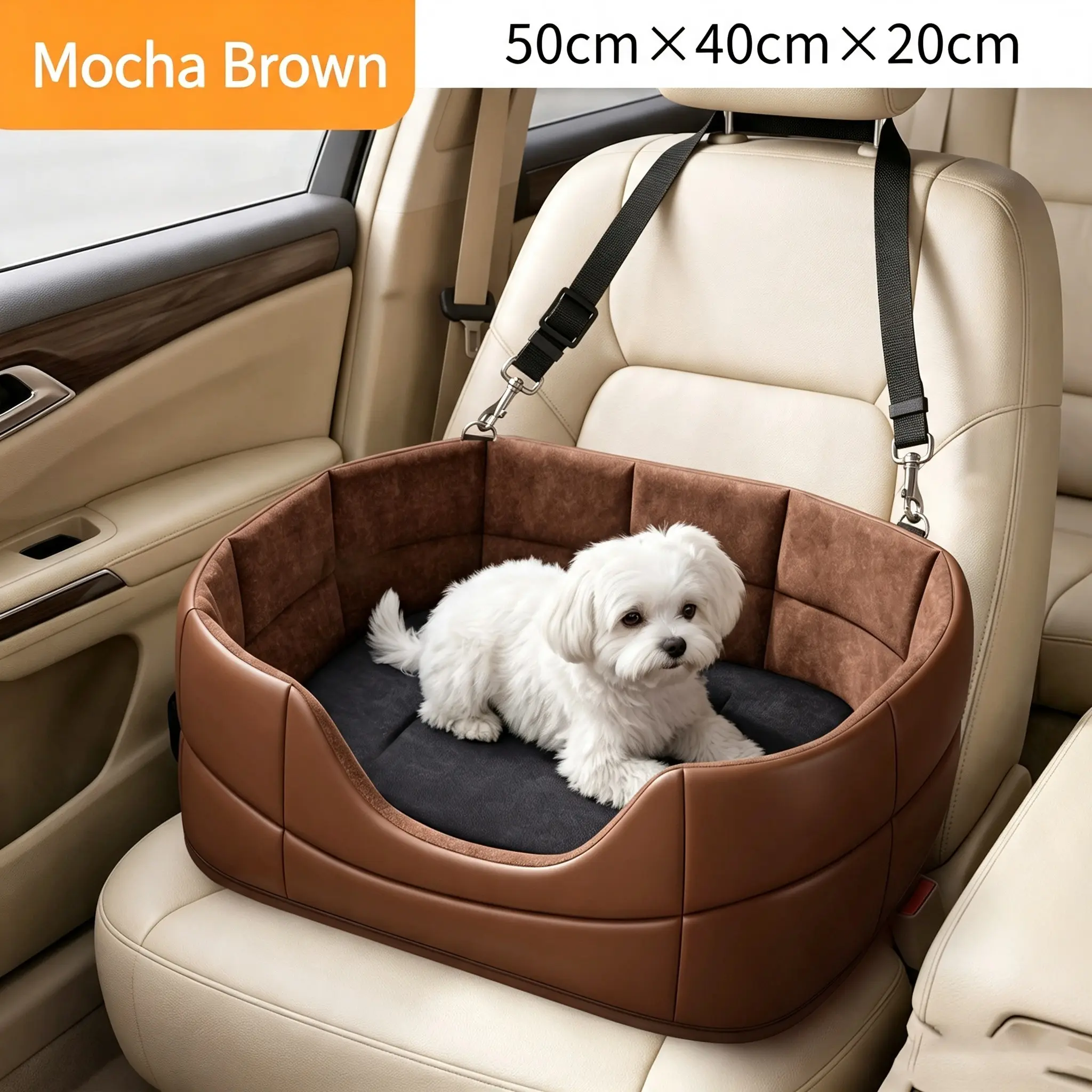 All Season Pet Bed Dog Car Seat