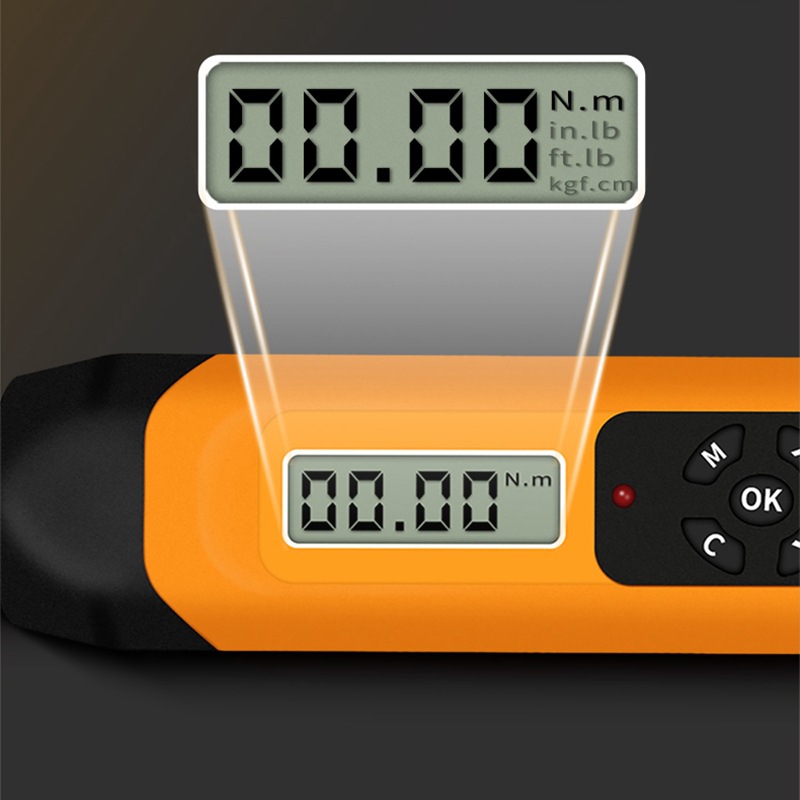 Title 16, Movable Head Digital Display Torque Wrench